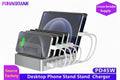 QC3.0 multi-port USB charger PD phablet universal desktop stand smart charging station fast charger
