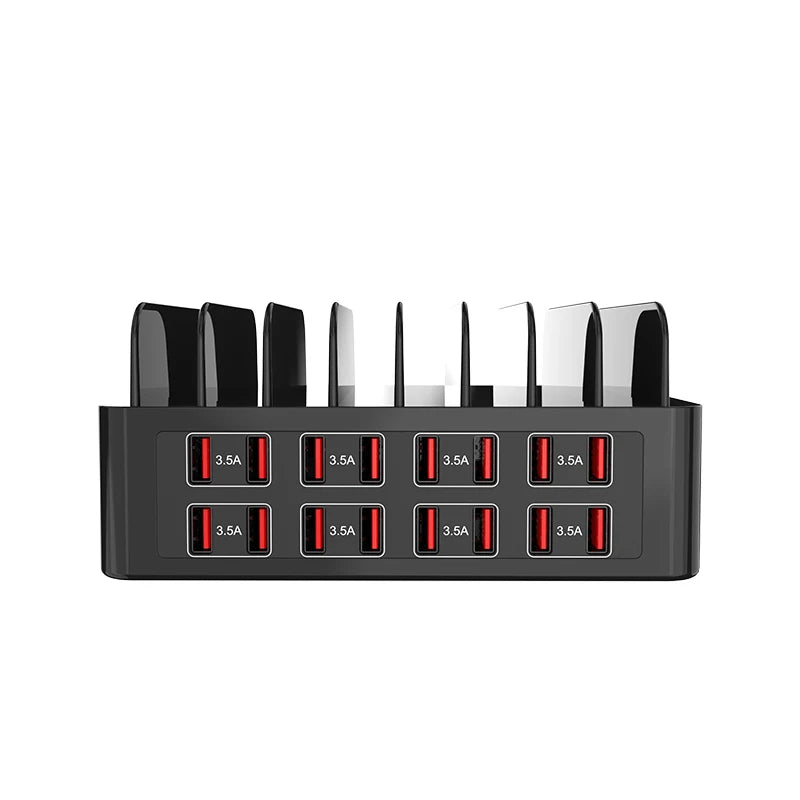 16 port USB hub mounting bracket for refurbished mobile phone USB hub charger, multi port charger bracket