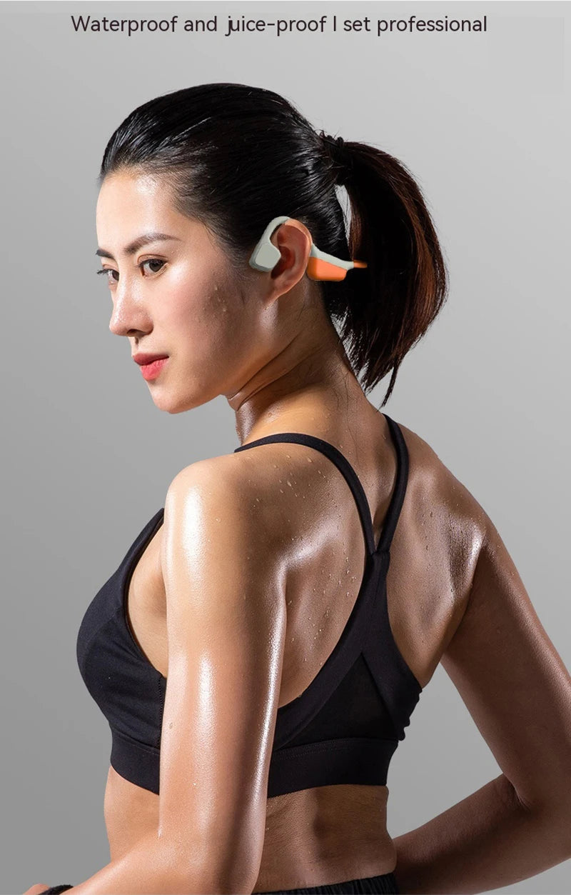 Lenovo Wireless Earphone Bone Conduction Sport Swimming Bluetooth Compatible Earphones Hand-free With Mic For Sports X7 Earbuds