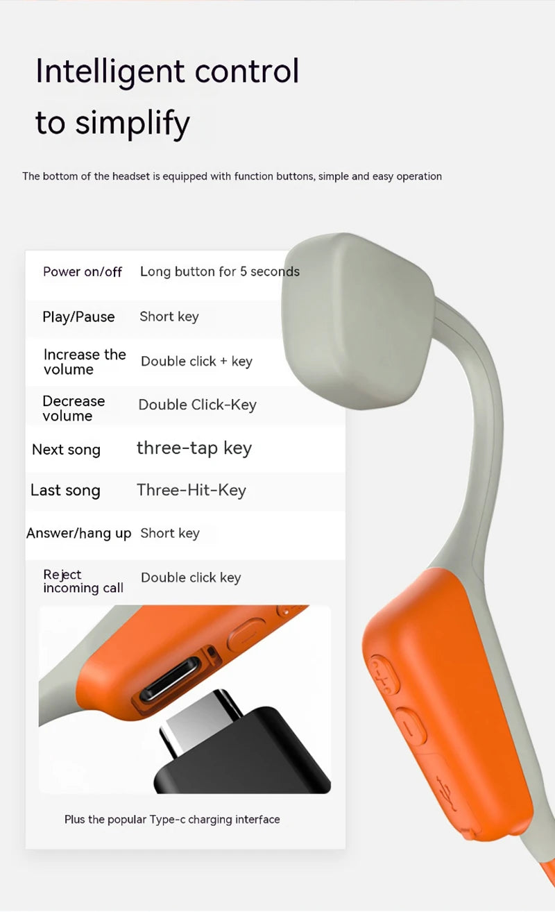 Lenovo Wireless Earphone Bone Conduction Sport Swimming Bluetooth Compatible Earphones Hand-free With Mic For Sports X7 Earbuds