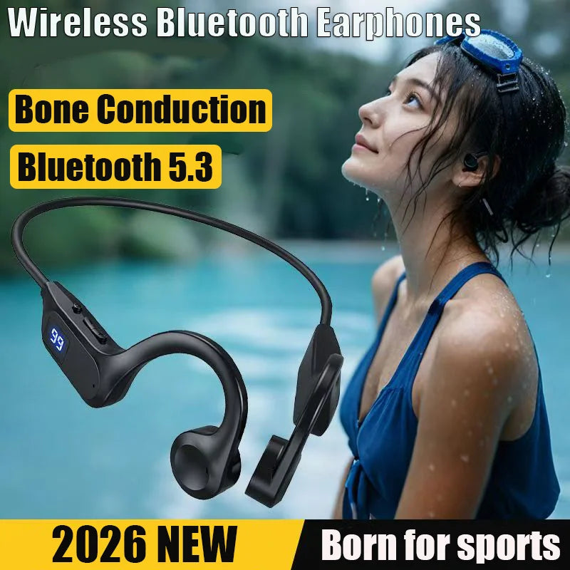 Lenovo Wireless Earphone Bone Conduction Sport Swimming Bluetooth Compatible Earphones Hand-free With Mic For Sports X7 Earbuds