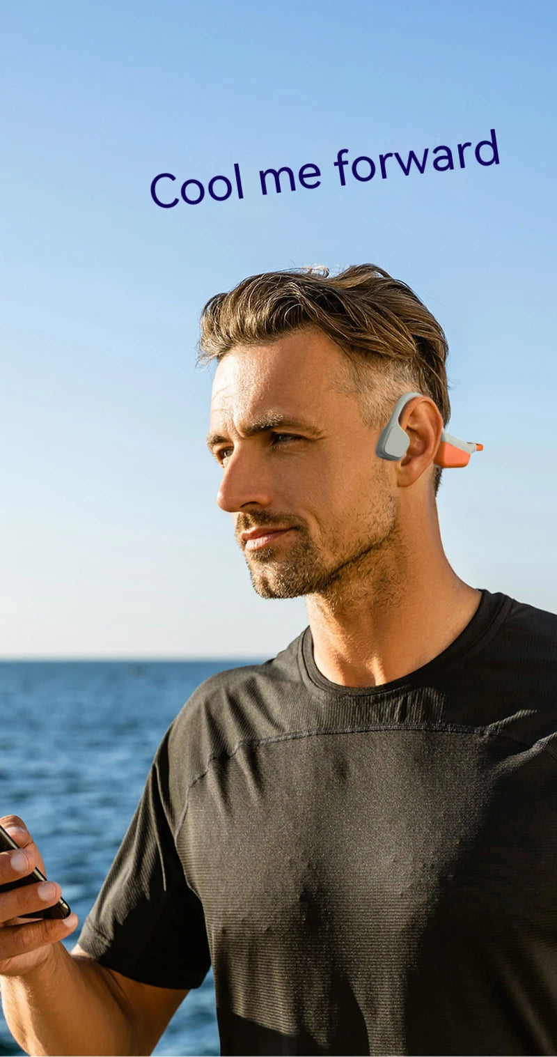 Lenovo Wireless Earphone Bone Conduction Sport Swimming Bluetooth Compatible Earphones Hand-free With Mic For Sports X7 Earbuds