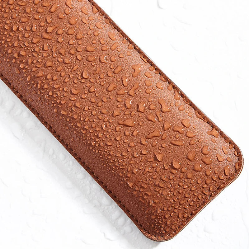 1pc Double-sided Leather Mouse Pad Desk Mat Keyboard Wrist Pad Wrist Rest Wrist Support Computer Office Palm Wrist Rest Desk Pad